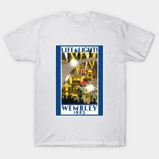 Life & light Wembley 1925 UK Vintage Poster T-Shirt